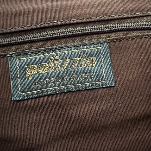 80's Leather Colorblock Shoulder Purse - Palizzio - Picture 6 of 6